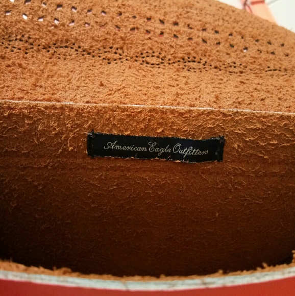 SALE • AEO• Neon Orange Crossbody Bag - Picture 4 of 8